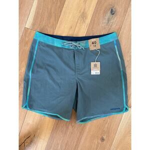 NWT Mens Patagonia Hydropeak Scallop Boardshorts